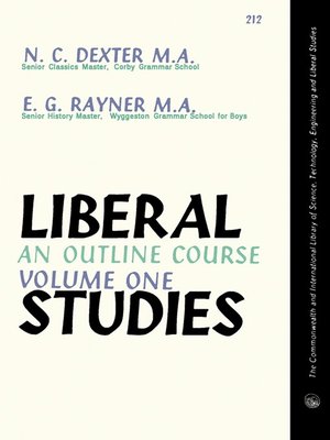 cover image of Liberal Studies